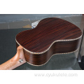 High-end custom fish wood pattern ukulele